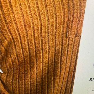 SHEIN Orange two piece dress set SZ 4XL